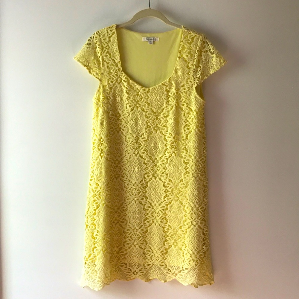 Francesca’s yellow dress